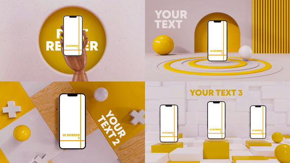 Mobile App Promo Product Promo template preview