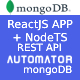 MongoDB to React Admin Panel Generator With NodeJS Typescript API + Redux + JWT + Swagger