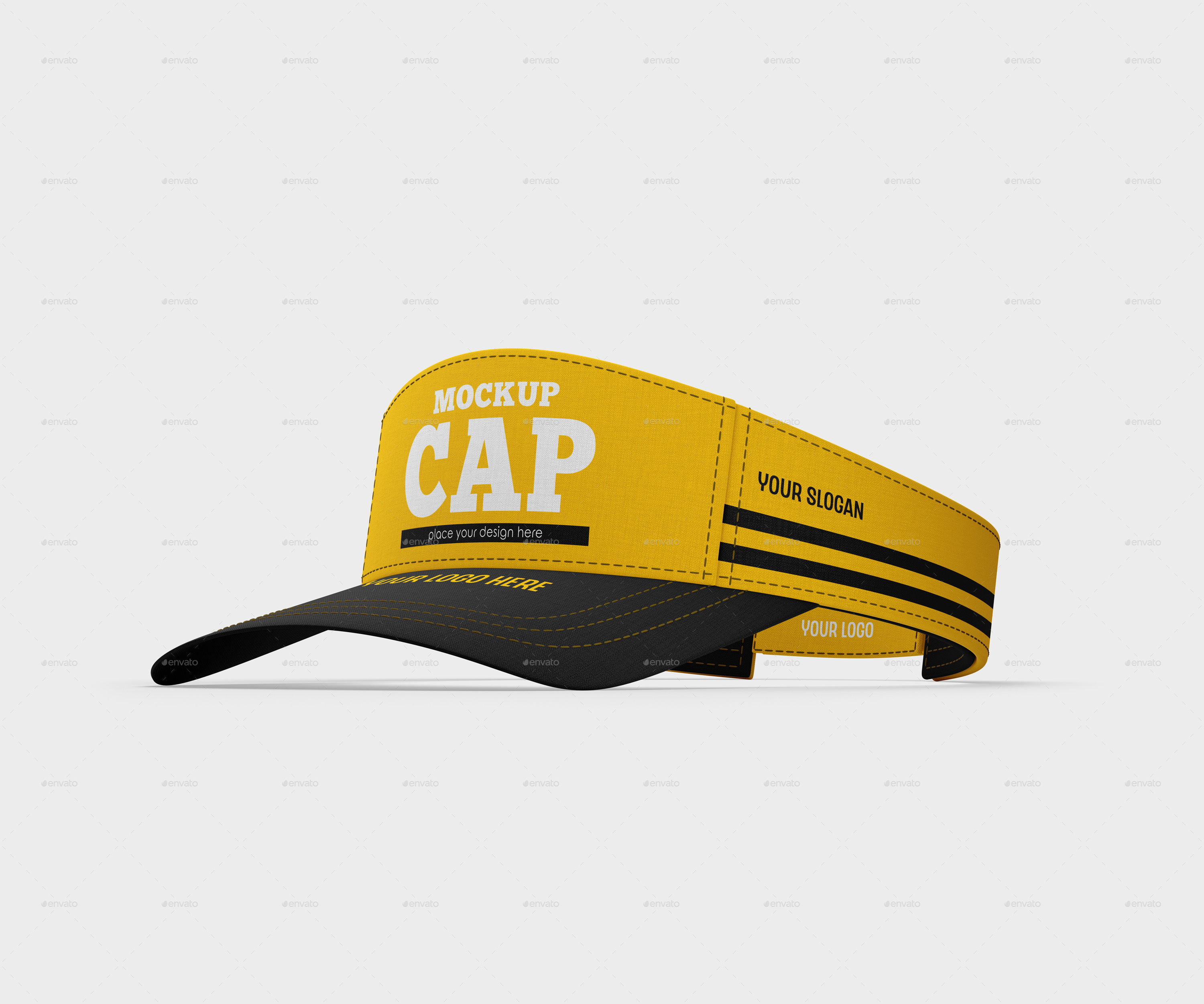 Half Cap Mockup Set, Graphics GraphicRiver