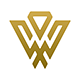 W and Diamond Logo Lettermark