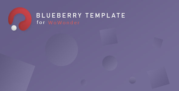 Blueberry - The Ultimate Welcome Page Themes For WoWonder