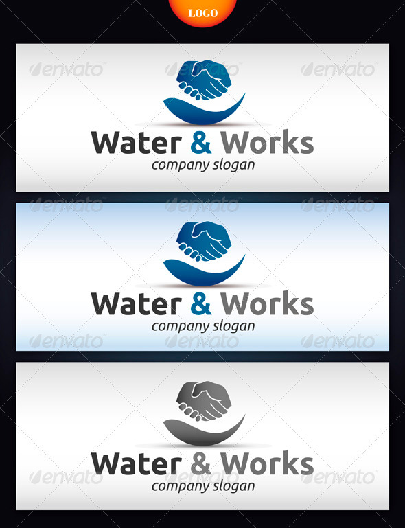 Water & Works - Nature Logo Templates