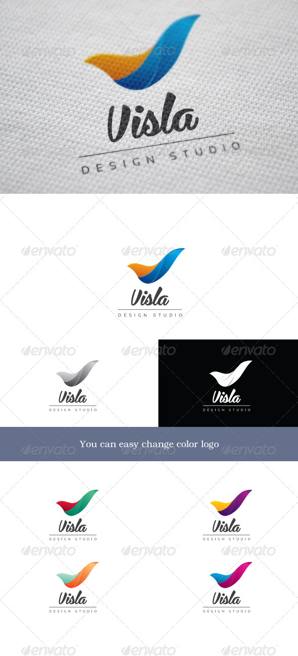 Visla - Letters Logo Templates