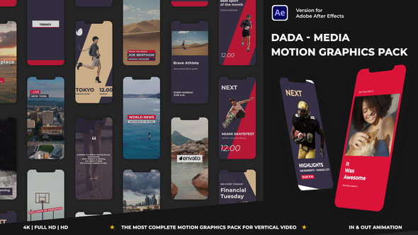 DADA - Media Motion Graphics Pack