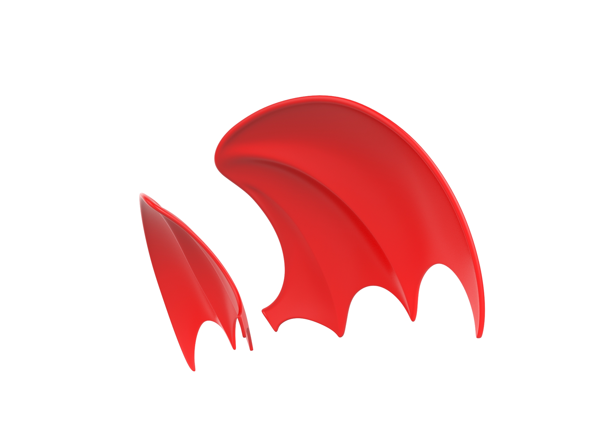 Red Devil Wings by BariaCG | 3DOcean