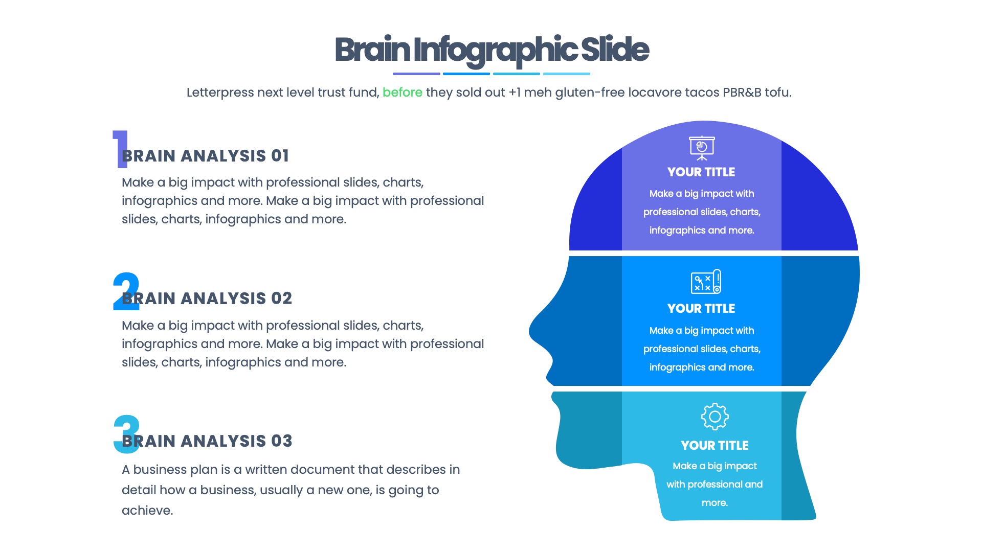 BRAIN - PowerPoint Infographics Slides, Presentation Templates ...