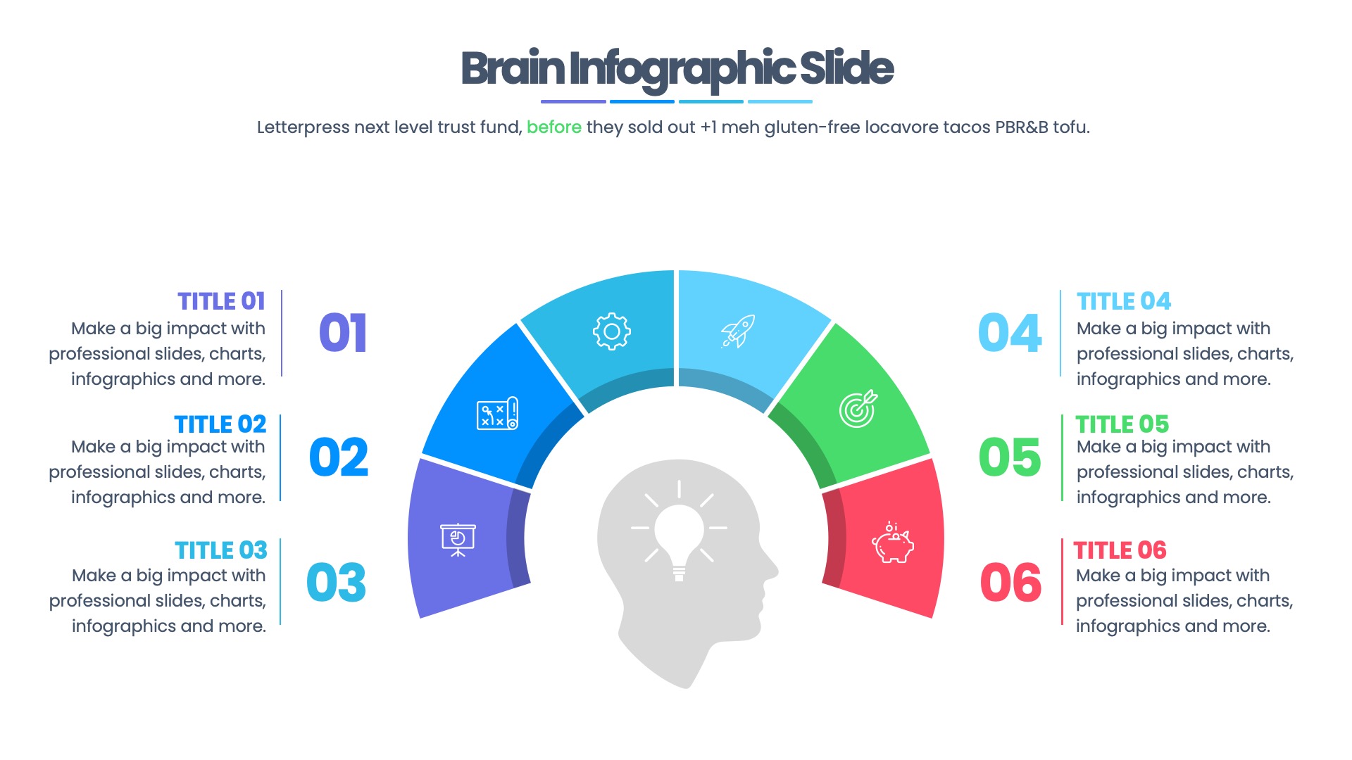 BRAIN - PowerPoint Infographics Slides, Presentation Templates ...