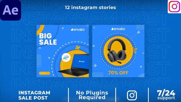 Product sale Instagram post
