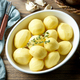 bowl of fresh raw peeled potatoes - PhotoDune Item for Sale