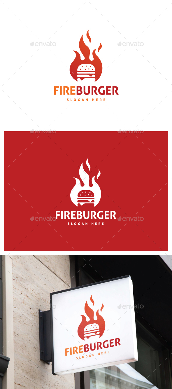 Fire Burger Logo