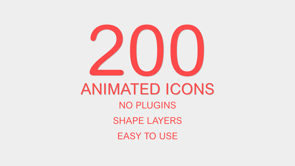 200 line icons