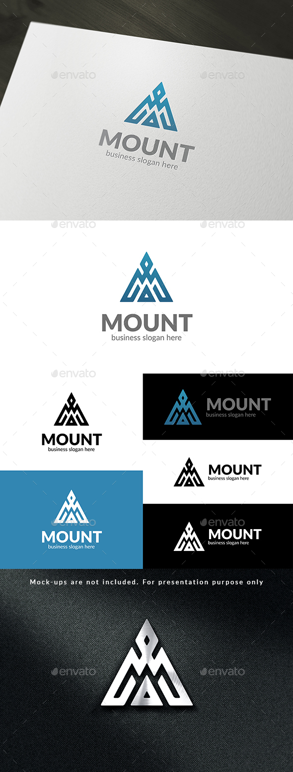 M Logo Letter - Mount
