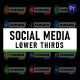 Social Media Lower Thirds Premiere Pro - VideoHive Item for Sale
