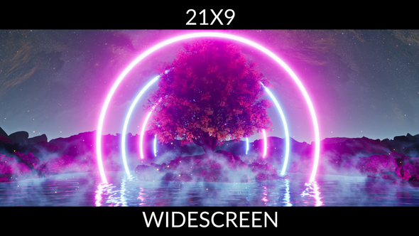 Mystic Glow Tree Widescreen