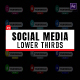 Social Media Lower Thirds - After Effects V.2 - VideoHive Item for Sale