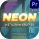 Neon Instagram Stories - VideoHive Item for Sale