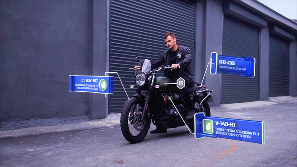 3Dz Callouts Titles template preview