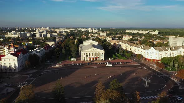 The Chernigiv City at the Autumn