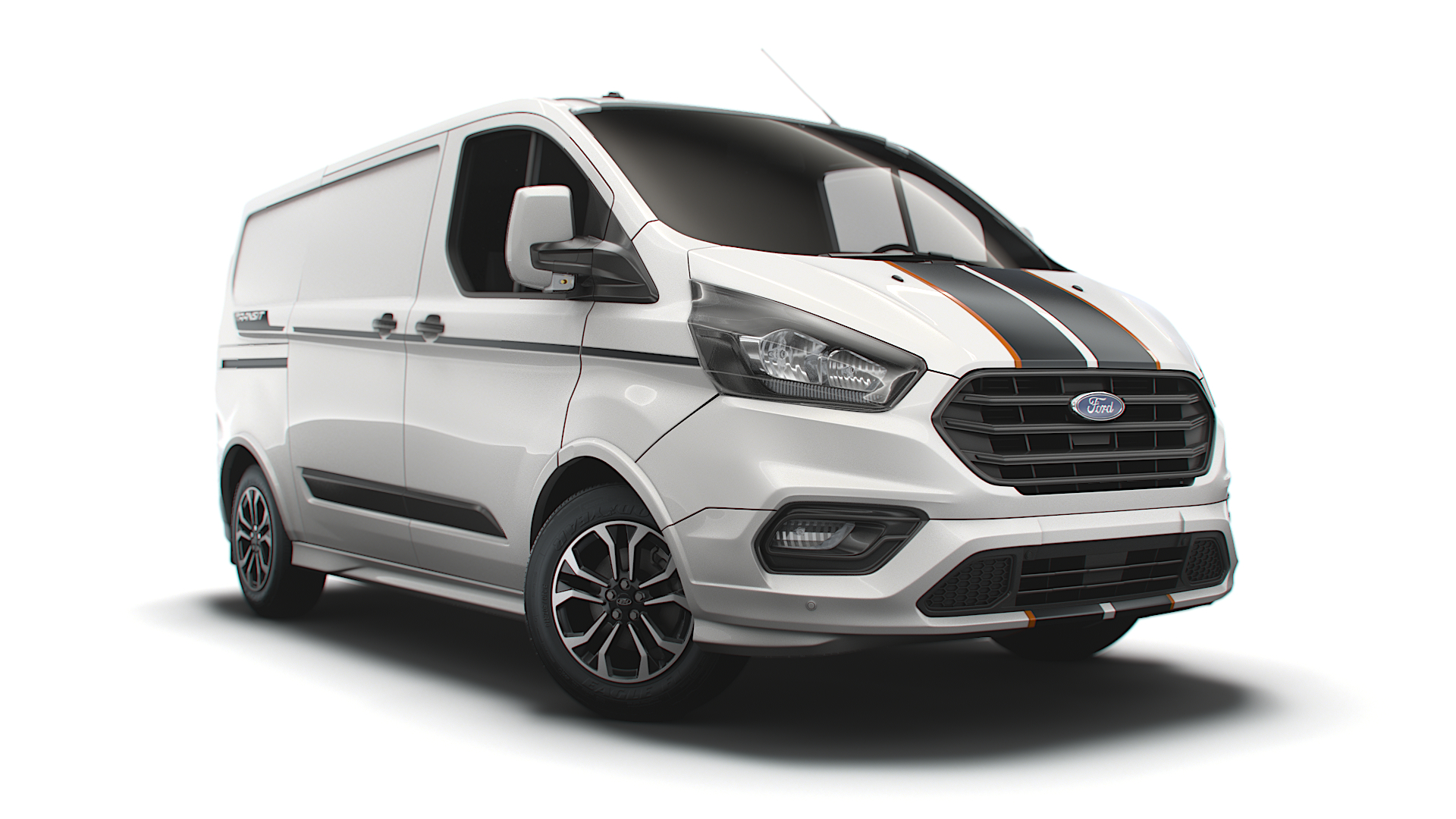 Ford Transit Custom Van L1H1 Sport 2021 by creator_3d 3DOcean