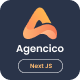 Agencico-  Multipurpose React Next JS Landing Pages and Website Templates