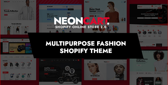 NeonCart – Multipurpose Fashion Shopify Theme