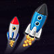 Rocket Balance HTML5 Game - Contruct 3 (.c3p) 