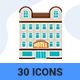 Hotel Services Icons - VideoHive Item for Sale