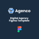 Agenco - Figma Creative Agency Template - Digital Agency