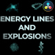 Energy Lines And Explosions for DaVinci Resolve - VideoHive Item for Sale