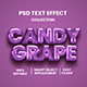 Candy Grape Text Effect 