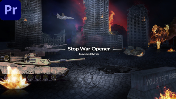 Stop War Opener | Premiere Pro