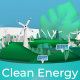 Clean Energy Logo Intro / Green Planet Campaign - VideoHive Item for Sale