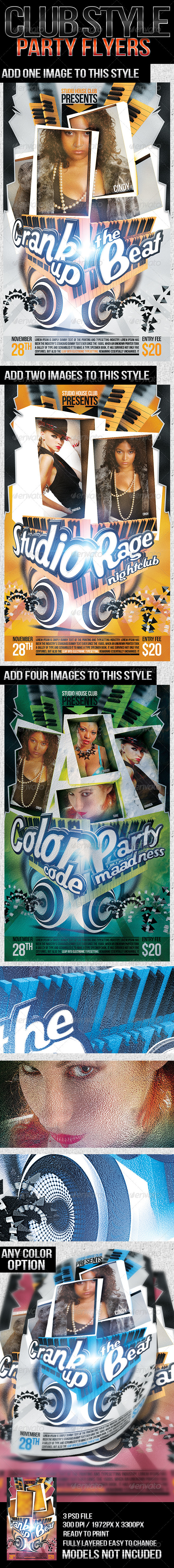 *Club Style Party Flyer* - Clubs & Parties Events