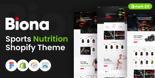 Biona – Sports Nutrition Shopify Theme