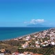 Fly over the village in the region of Malaga Andalusia Benajarafe Spain. - VideoHive Item for Sale