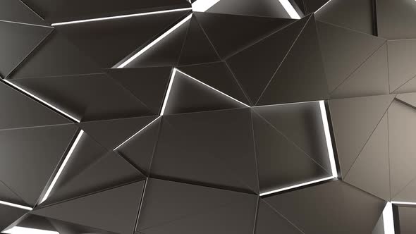 Shifting Triangles Background