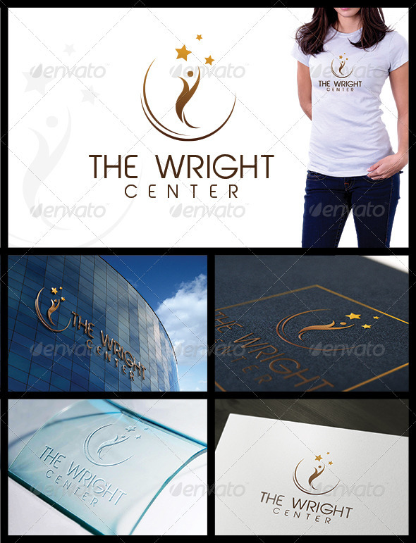 The Wright - Symbols Logo Templates