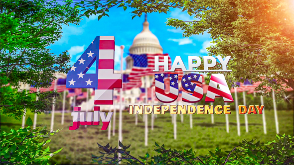 Usa Independence Day Ident 4k alt