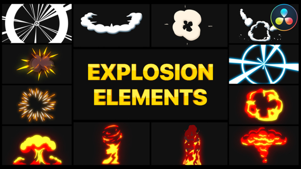 Explosion Elements | DaVinci Resolve