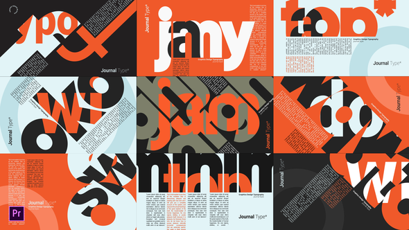 Journal Typography | Premiere Pro