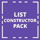 List Constructor Pack - VideoHive Item for Sale