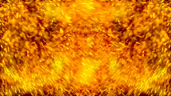 Golden Particles Explosion V14 alt
