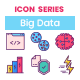 75 Big Data Icons | Crayons Series