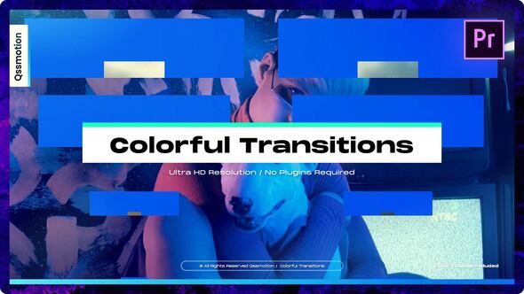 Colorful Transitions For Premiere Pro