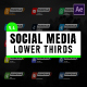 Social Media Lower Thirds After Effects V.4 - VideoHive Item for Sale