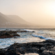 Rocky ocean coast with Bajamar town - PhotoDune Item for Sale
