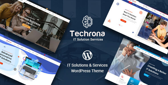 Techrona – IT Solutions & WordPress Theme