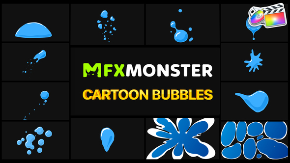 Cartoon Bubbles | FCPX