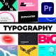 Typography | Premiere Pro - VideoHive Item for Sale