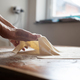 Woman making homemade strudel dough - PhotoDune Item for Sale